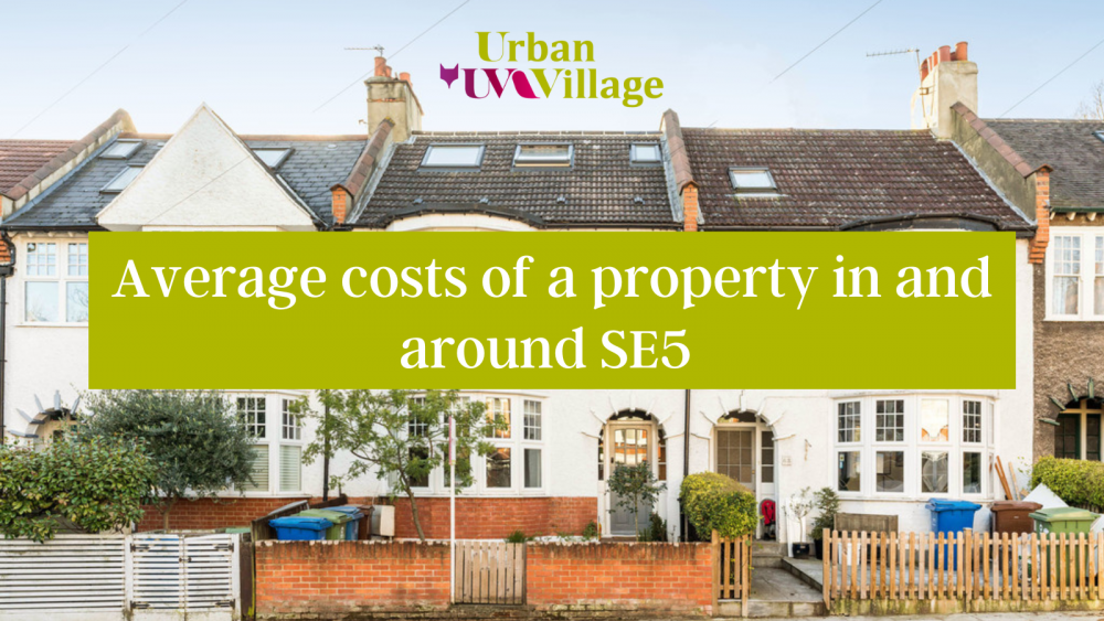 UVH Blog - Average costs of a property in and around SE5