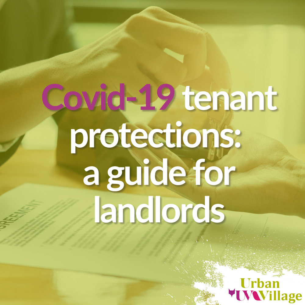 UVH Blog - Covid-19 tenant protections: a guide for landlords